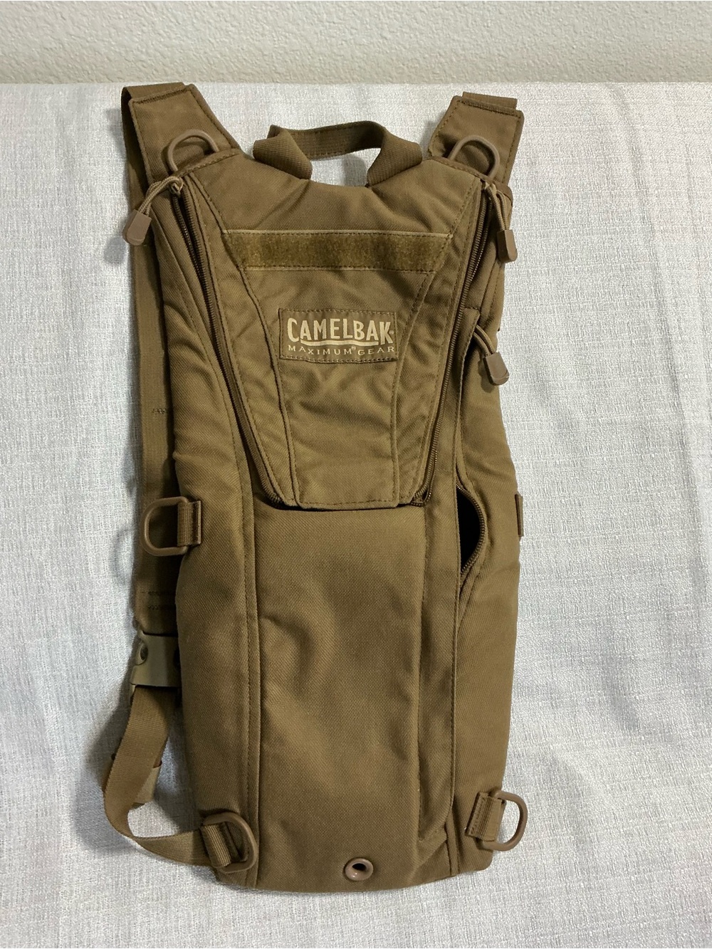 Camelbak Maximum Gear Tactical Hydration Pack in Coyote Brown USMC/Military